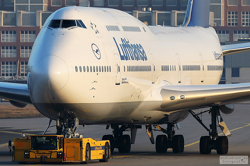 Боинг 747-400 авиакомпании Lufthansa