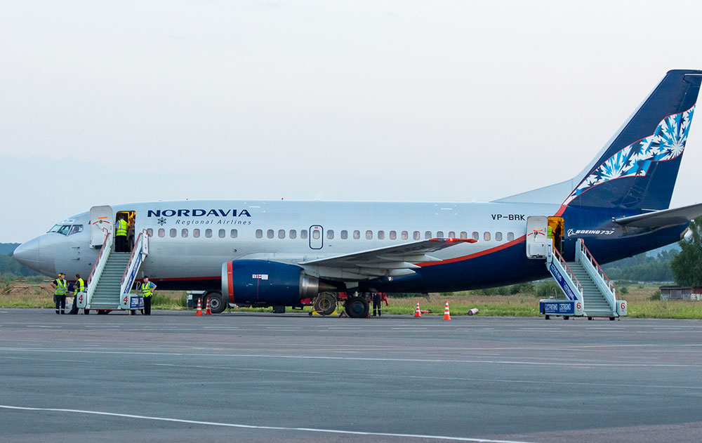Боинг 737-500 Nordavia